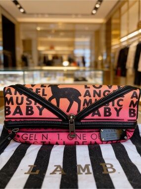 L.A.M.B. Ombre clutch